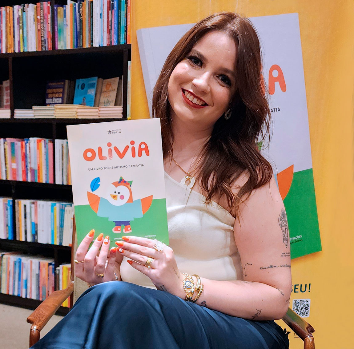 Olívia: empatia, ciência e acolhimento no lançamento de uma obra inédita sobre neurodivergência